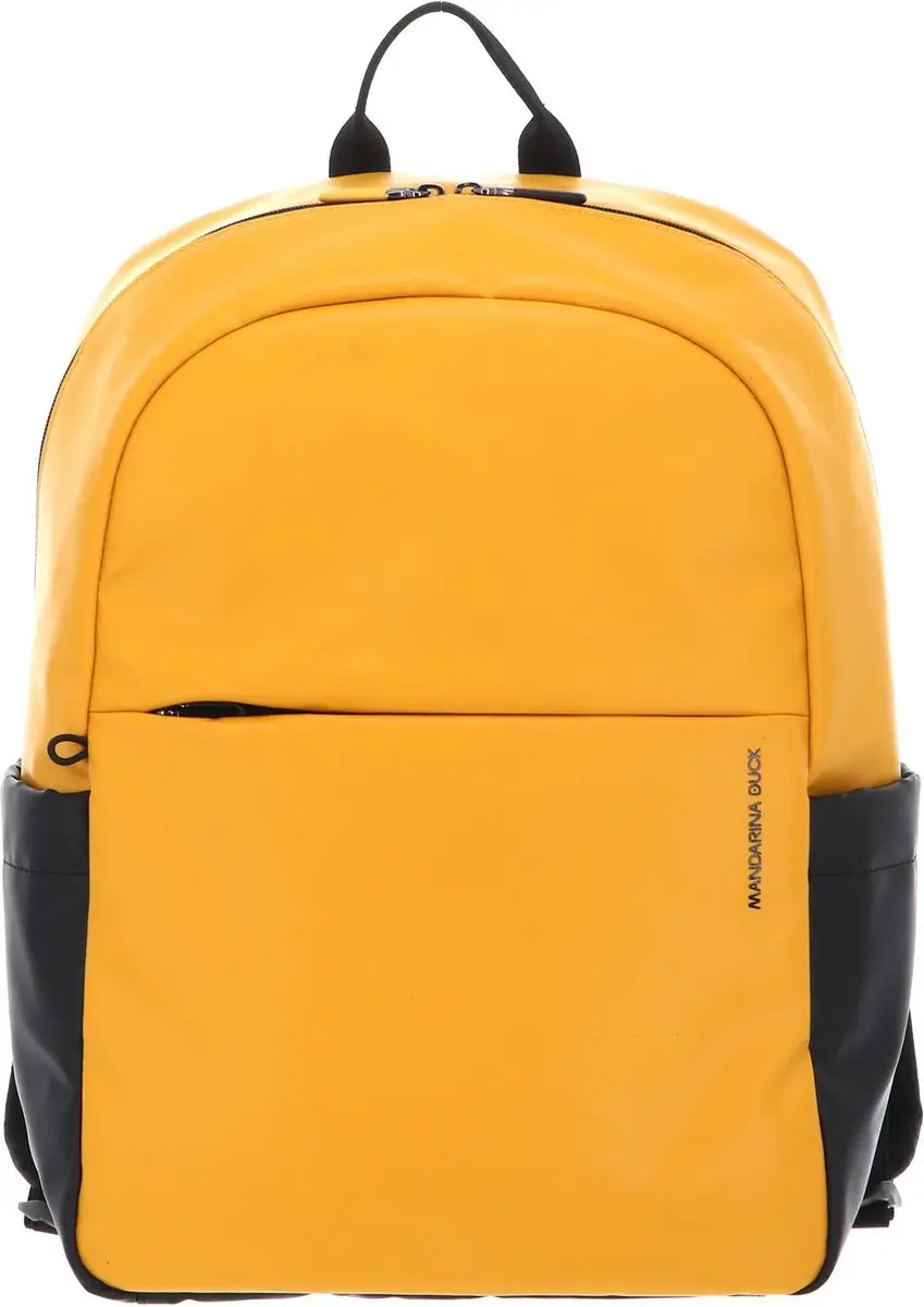 MANDARINA DUCK laptop rugzak rugzak met laptopvak Eco Coated Backpack Duck Yello