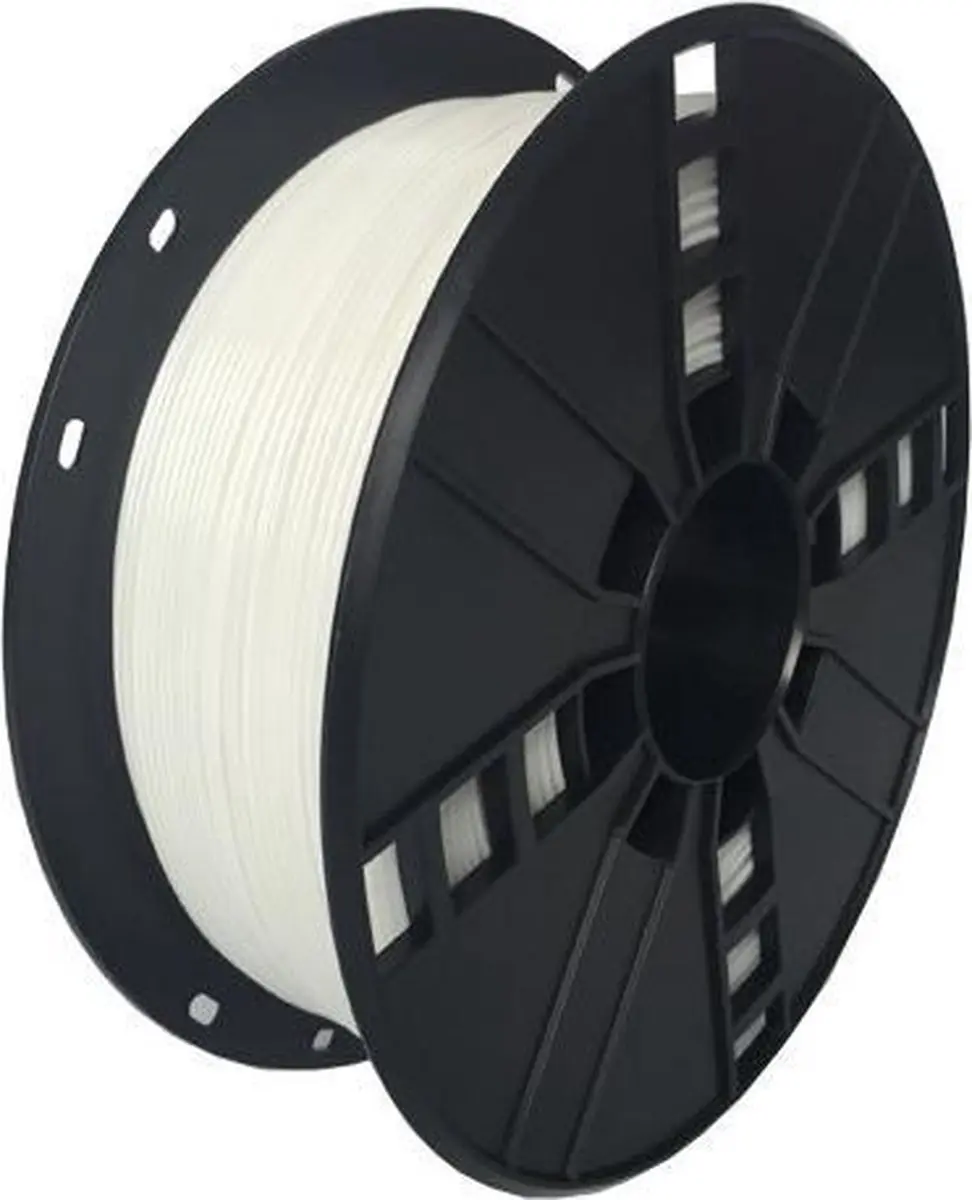 Gembird PETG Filament 1.75mm Wit 1kg - afbeelding 2 van 5