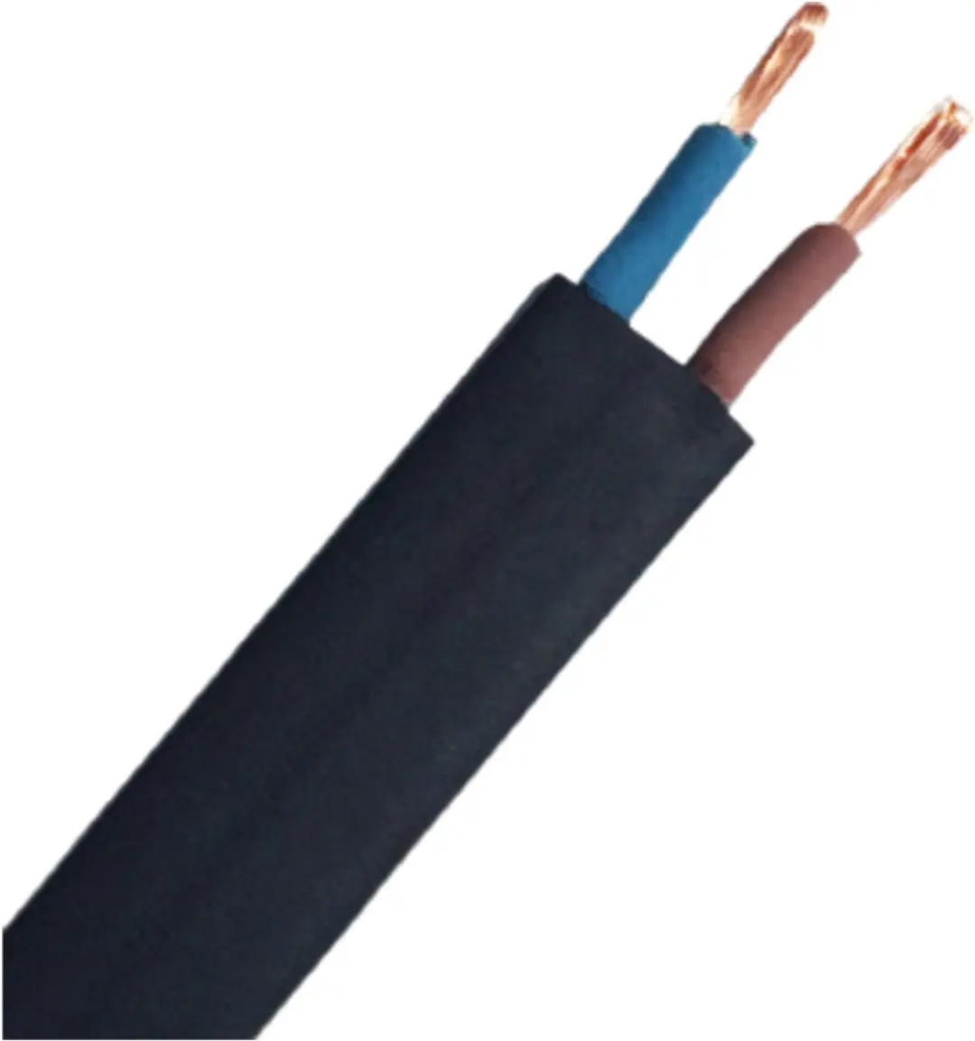 Dynamic prikkabel H05RNH2-F 2x1.5mm2 per 100 meter