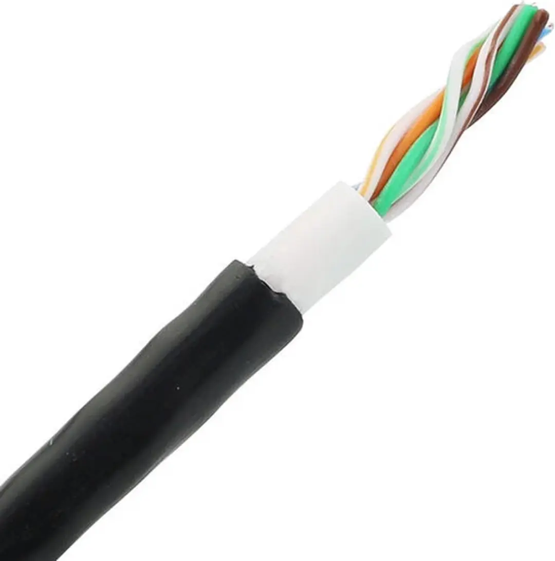 Dynamic U/UTP CAT 5e grondkabel per rol 100 meter