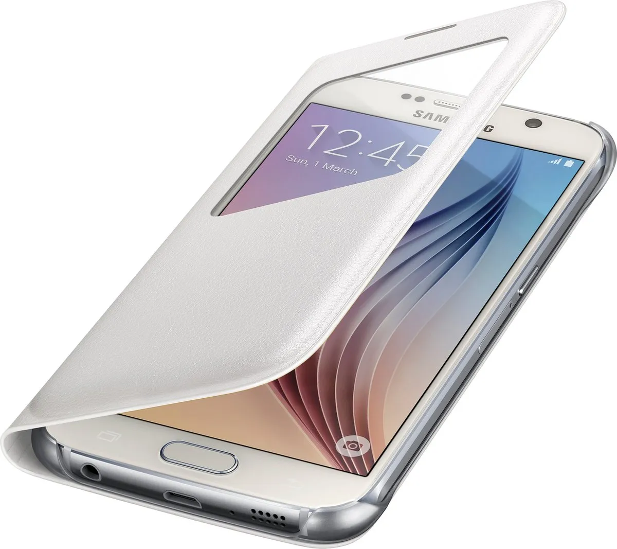 Samsung S-View Cover EF-CG920PWEGWW - Wit