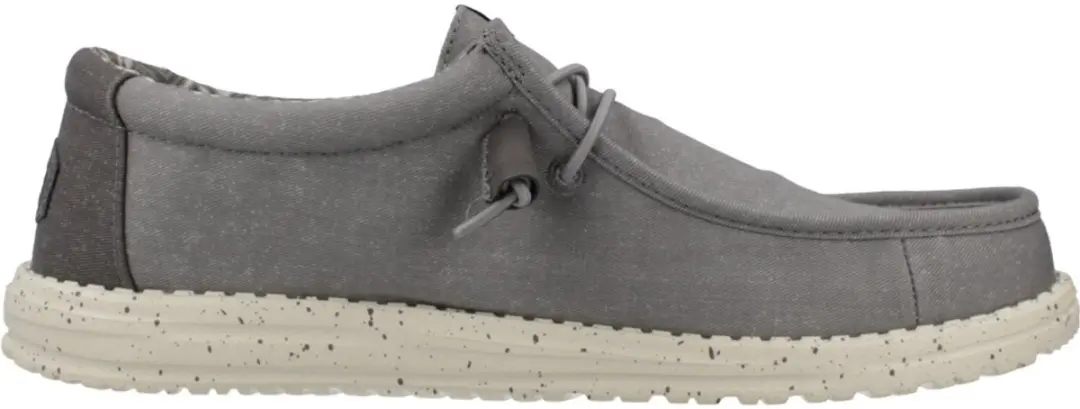 Hey Dude Wally Stretch Canvas Sneakers Grijs - afbeelding 4 van 6