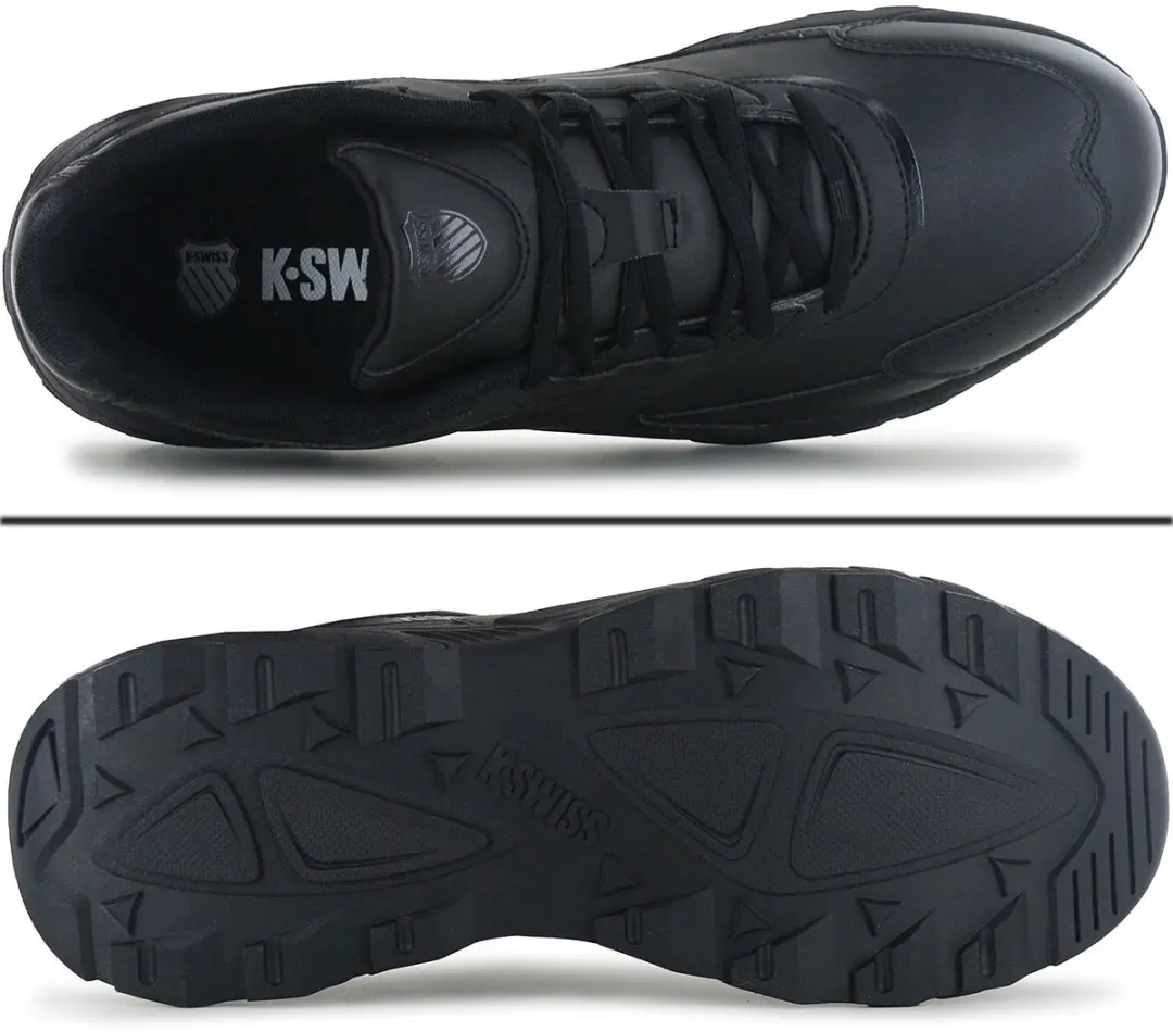 K-Swiss Heren Fario LTH Trainer 04778-001-M Zwart - afbeelding 5 van 6
