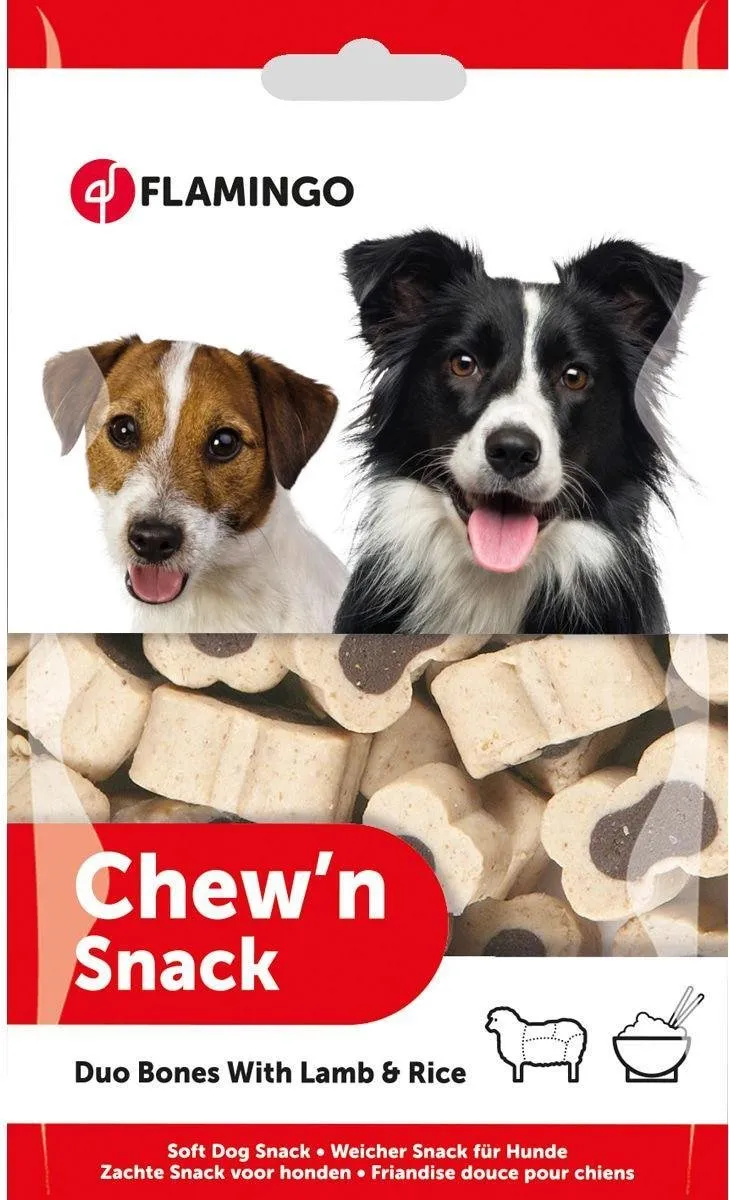 Flamingo Chew n Snack Bones Hondensnack 150g