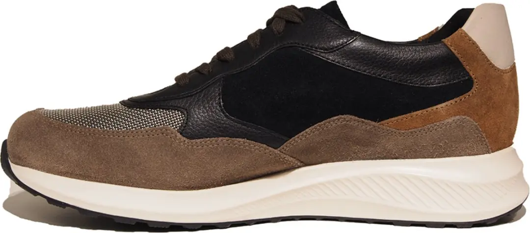 Mephisto Driss Sneakers Blauw Grijs Taupe - afbeelding 2 van 6
