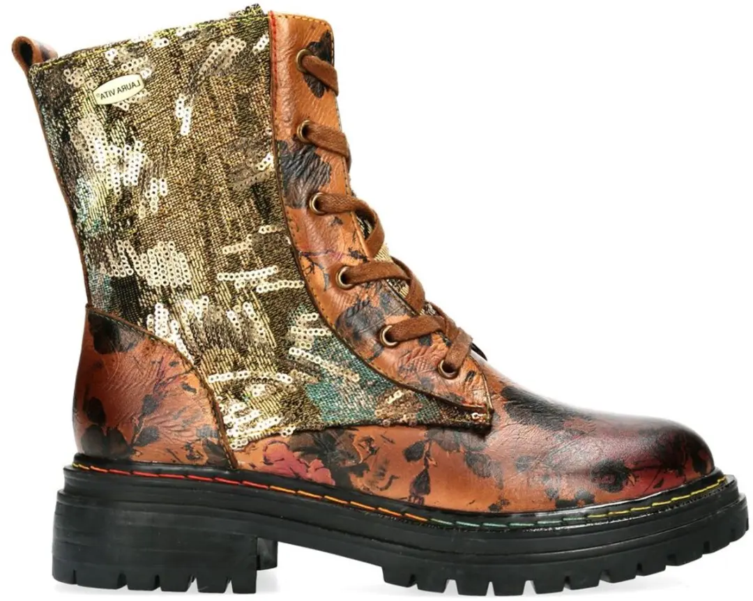 Laura Vita Korte Laars KANDYO 24 SL022-4F Camel Bruin