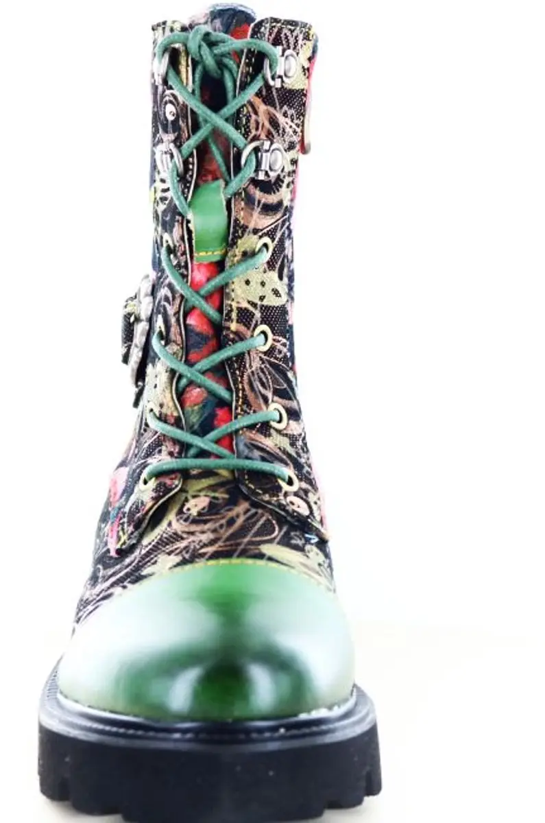 Laura Vita Kouleo 15 Veterschoenen Groen - afbeelding 6 van 6