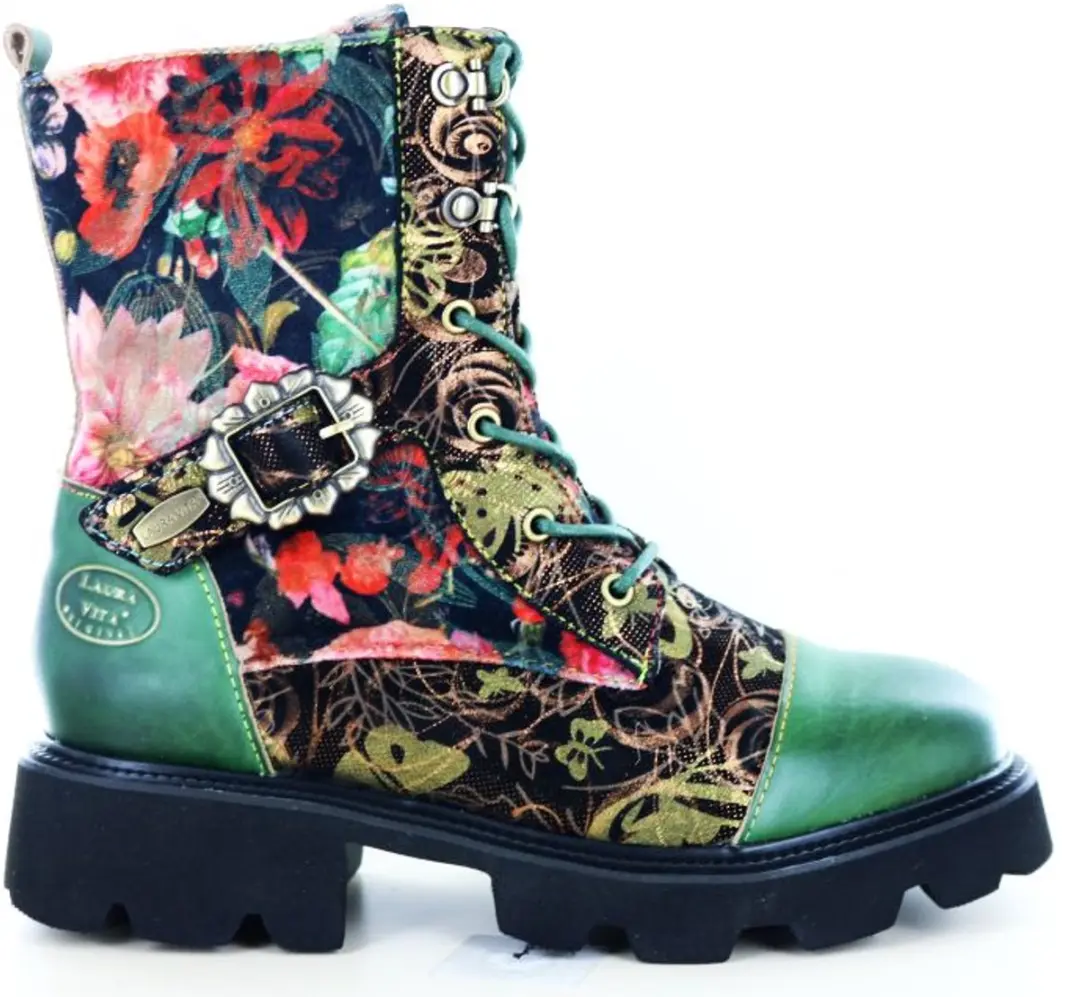 Laura Vita Kouleo 15 Veterschoenen Groen