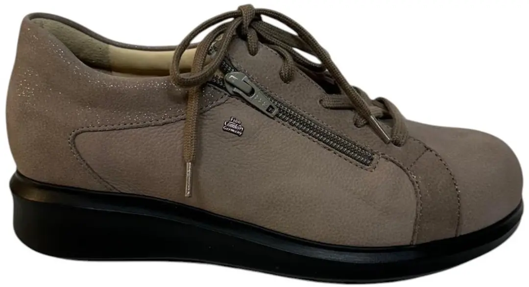 Finn Comfort Lisboa 02249 Veterschoenen Taupe