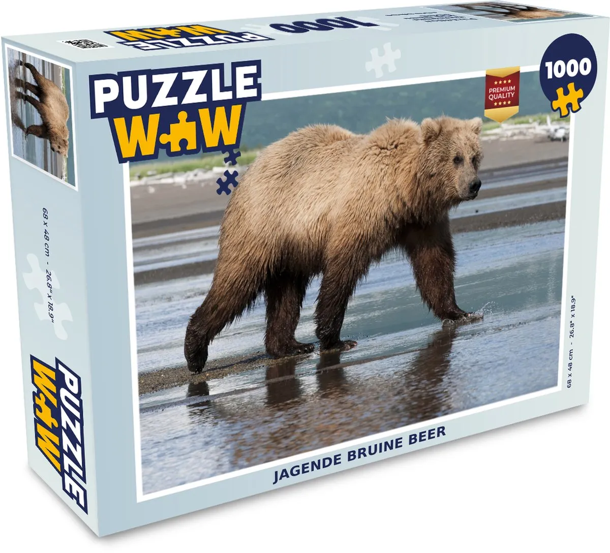 PuzzleWow Strand Water Legpuzzel 1000 Stuks