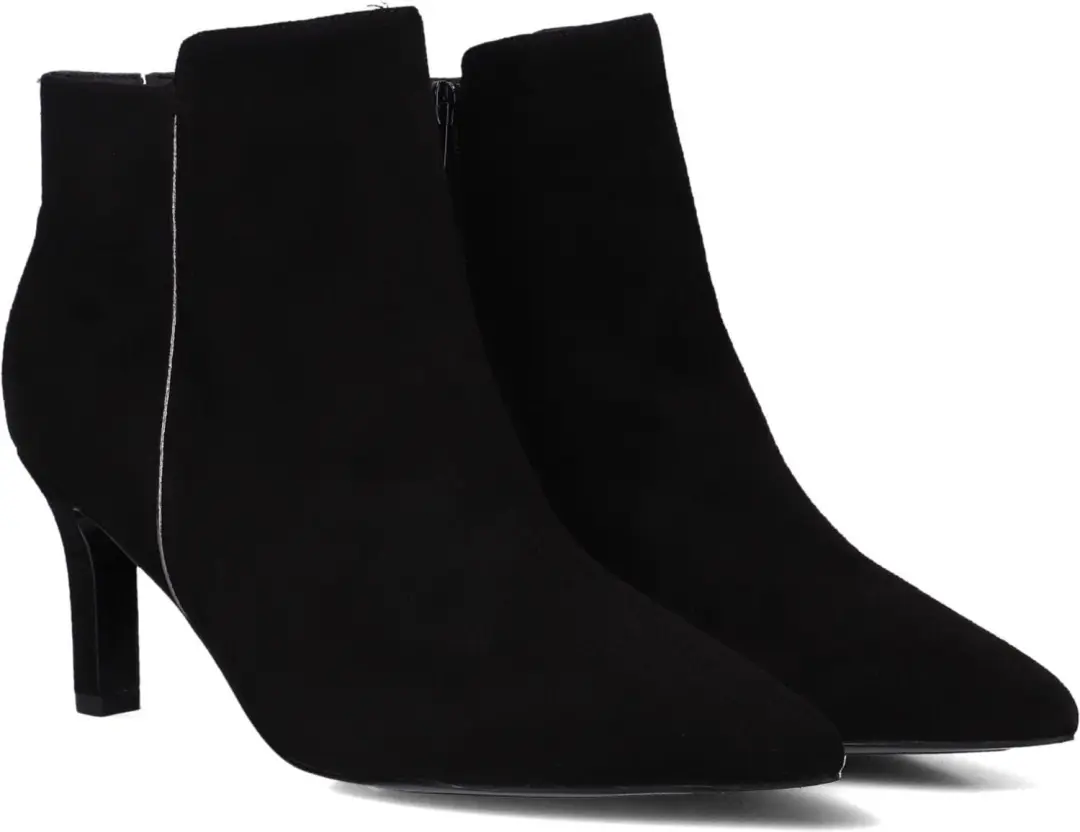 Peter Kaiser 75334 Enkellaarsjes - Enkelboots met rits - Dames - Zwart - Maat 38