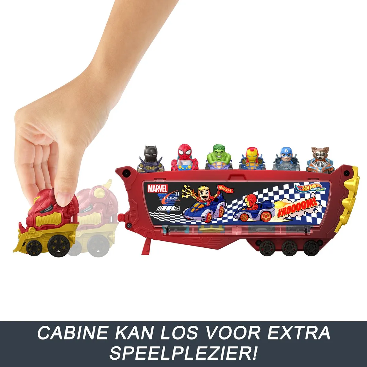 Hot Wheels Hulkbuster Truck HRY02 - Rood