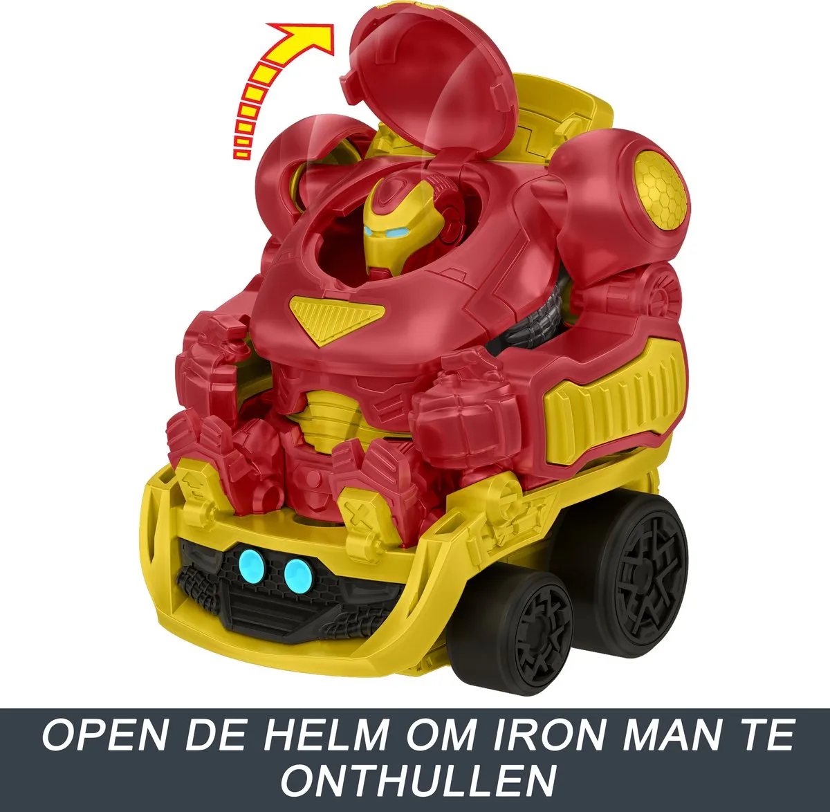 Hot Wheels Hulkbuster Truck HRY02 - Rood