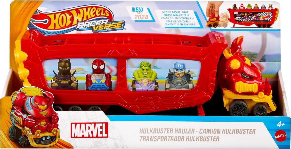 Hot Wheels Hulkbuster Truck HRY02 - Rood