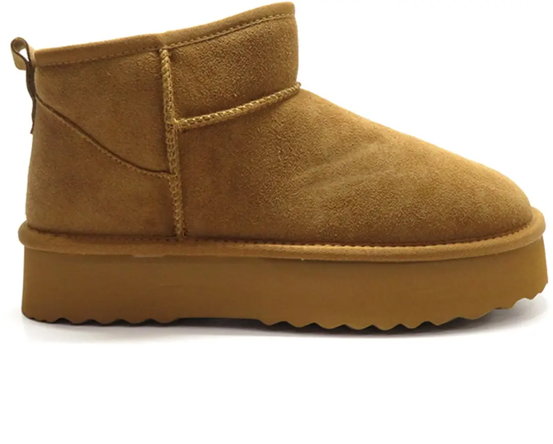 Shoecolate Korte variant plateau zool 8.24.21.150 25 COGNAC