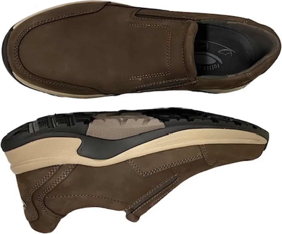 Gabor Pius 8000.20.02 Instappers - Nubuck Mocca - 42.5 - afbeelding 3 van 5