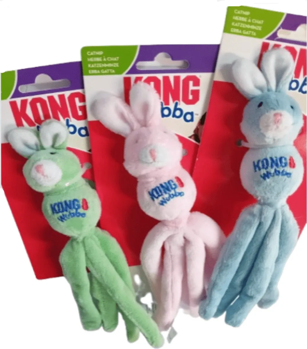 KONG Wubba Bunny Pluche