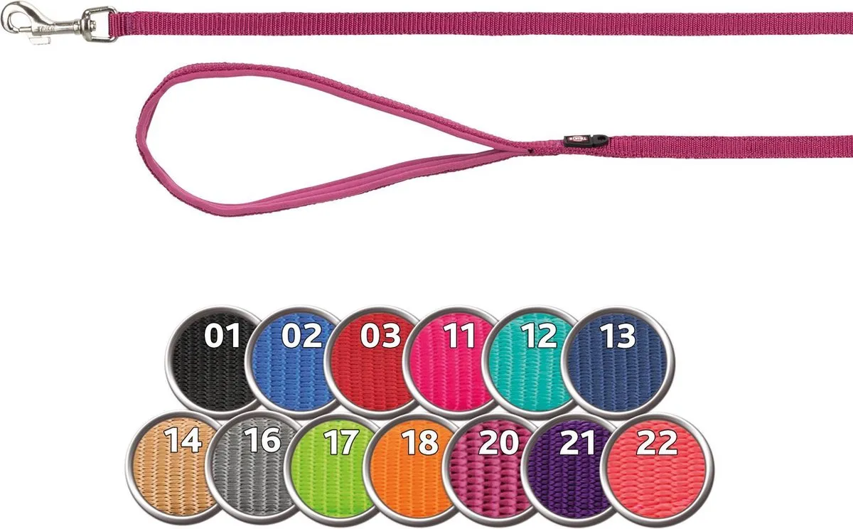 Trixie Premium Hondenriem Rood - 180x2cm