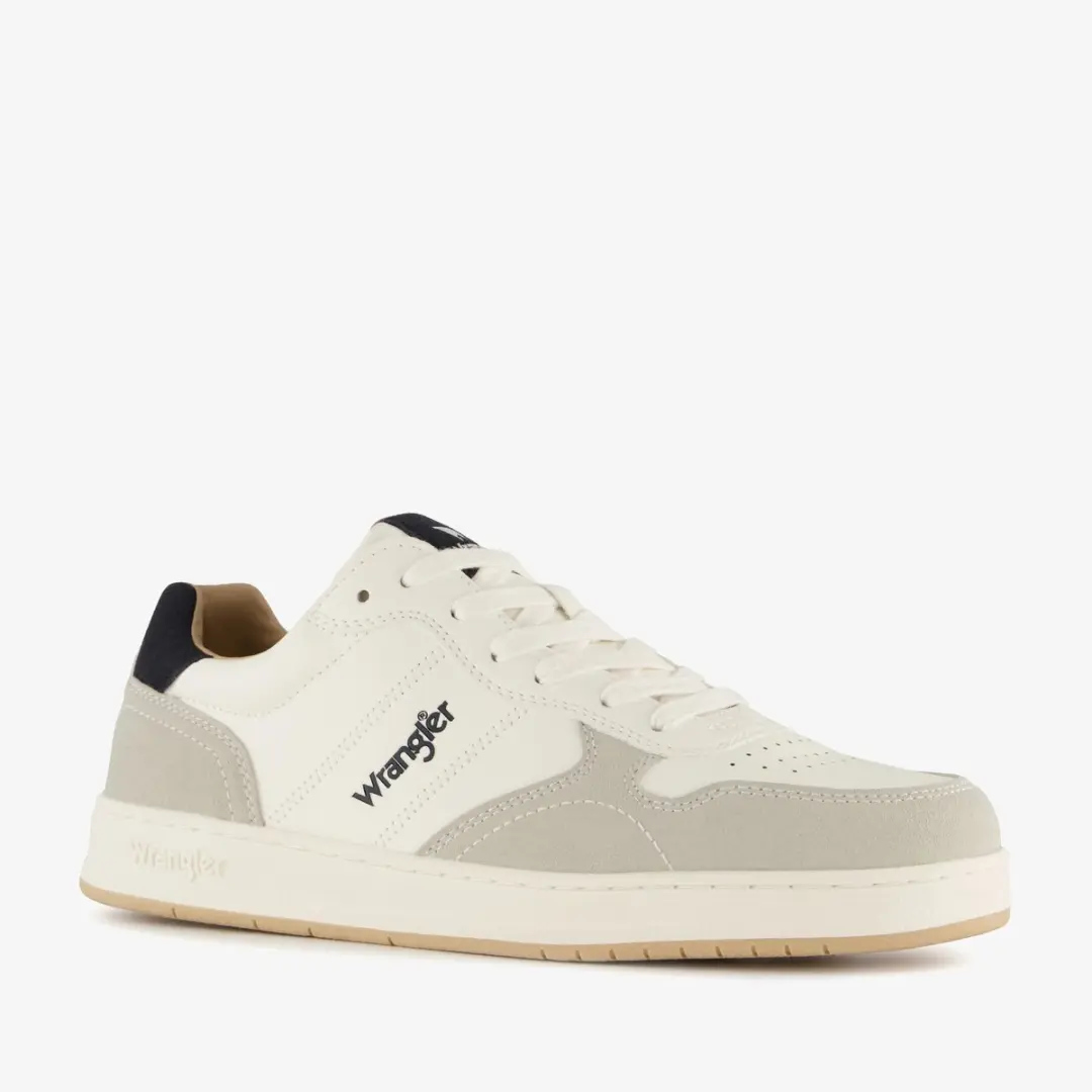 Wrangler heren sneakers wit grijs