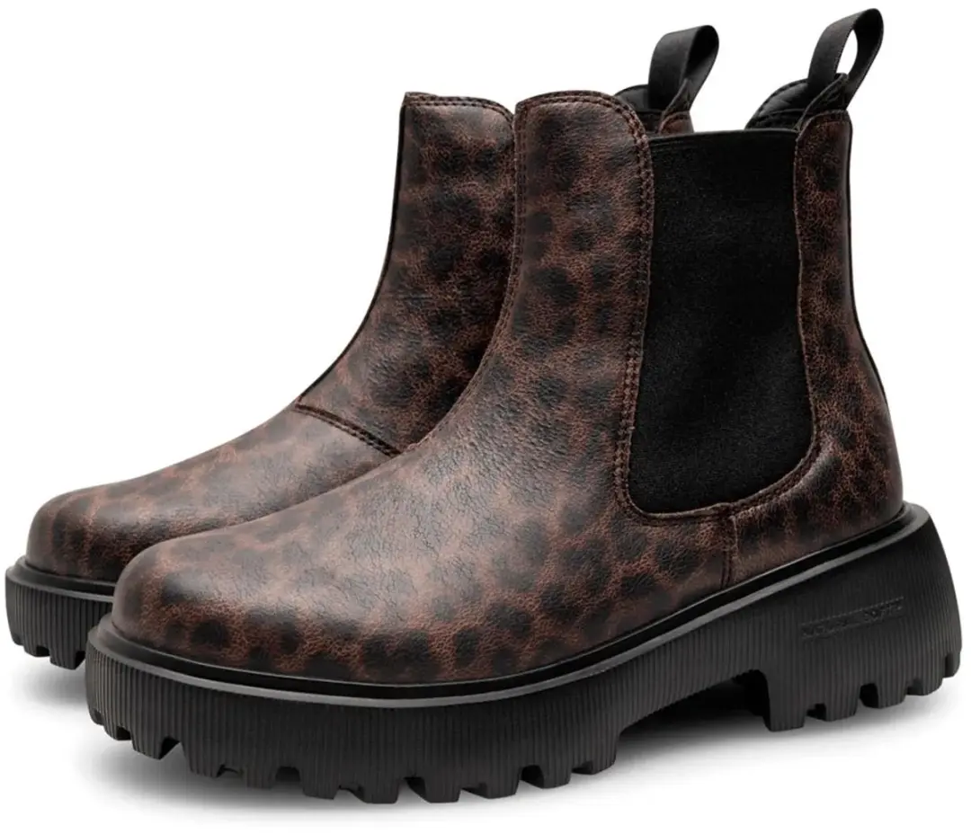 Woden Aya Leo Wp Laarzen - Dark Leopard 40 - afbeelding 2 van 4