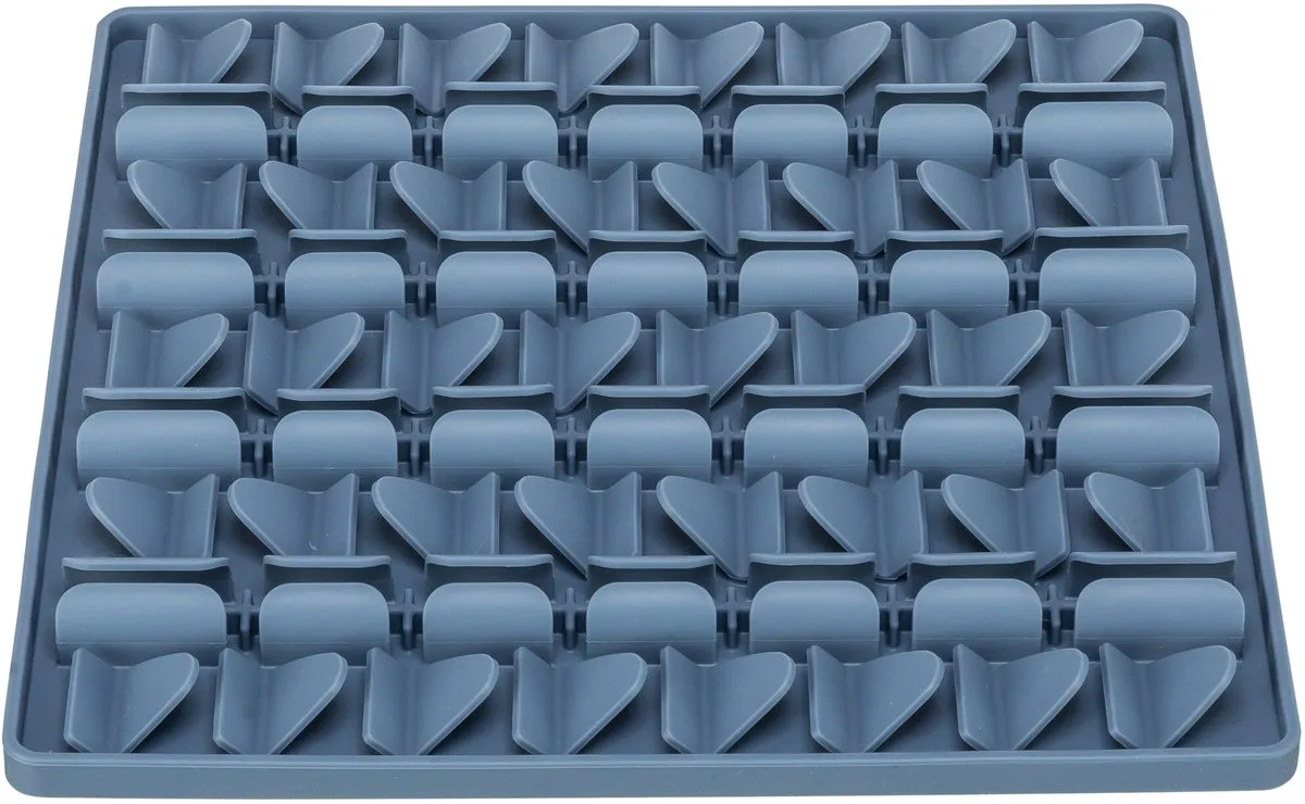 Trixie Lick'n'Snack Mat Siliconen - Blauw 30 cm