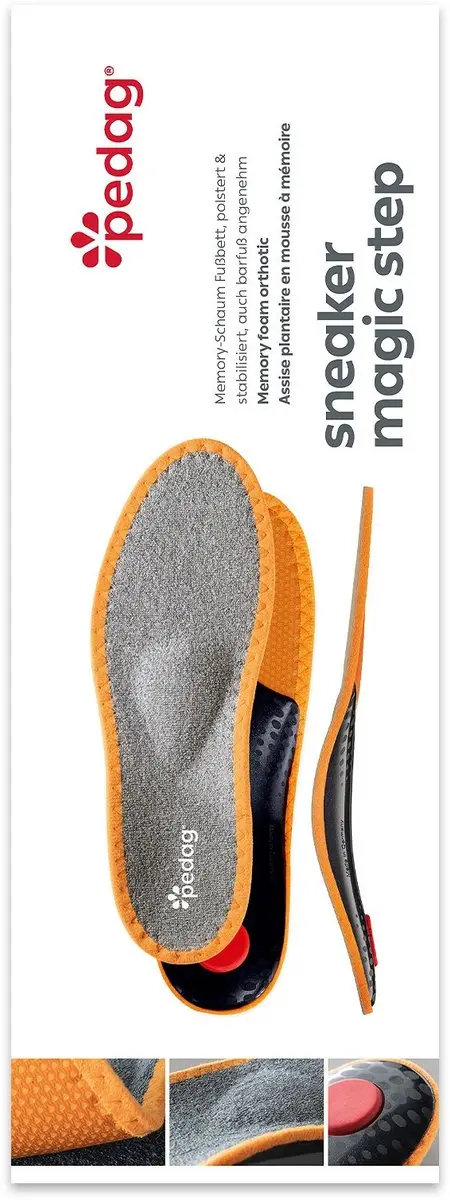 Pedag Sneaker Magic Step | Inlegzolen | Ontlasten & Ontspannen | Maat: 36 t/m 48 - afbeelding 2 van 2