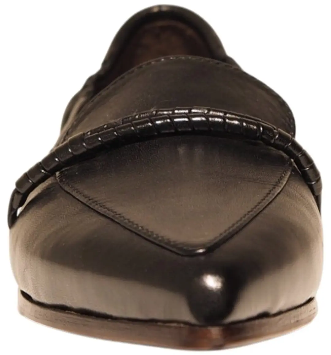 Rebecca White Zigzag Instappers Vitello Black - afbeelding 5 van 6