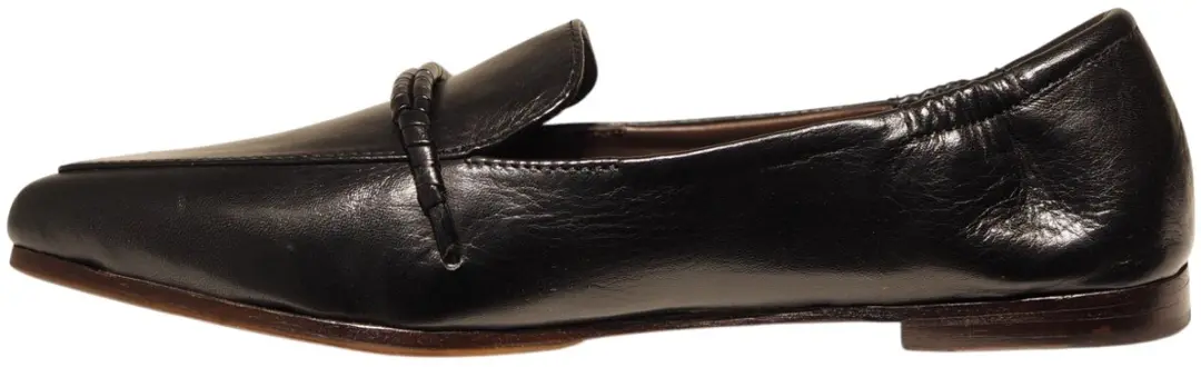 Rebecca White Zigzag Instappers Vitello Black - afbeelding 2 van 6