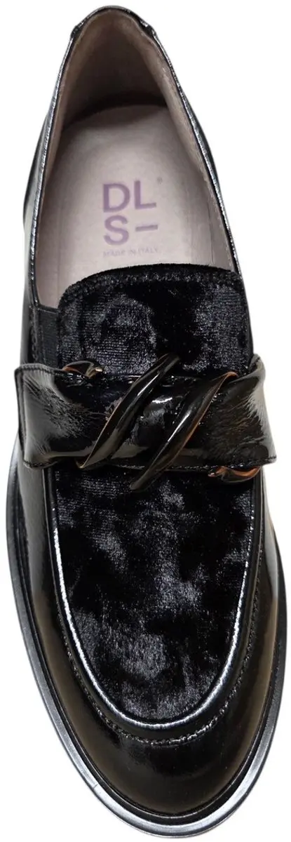 DL Sport 7181 222 05 Scillak Nero Loafers - Zwart 38 - afbeelding 2 van 4