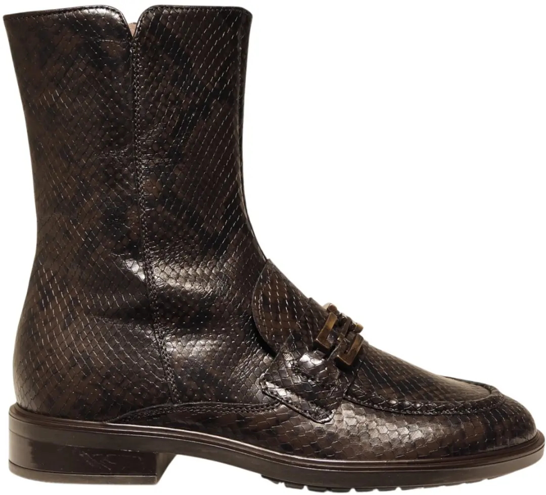 DL Sport 7189 Enkellaarsje Bruin