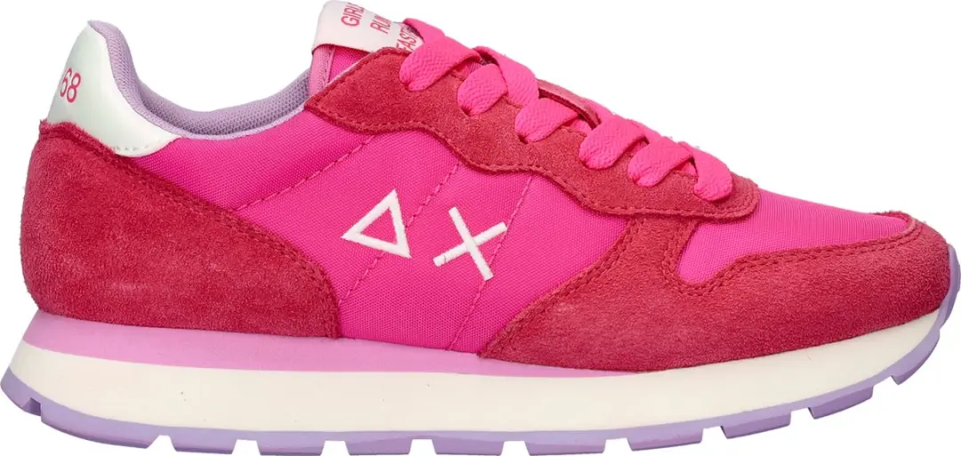 Sun68 Ally Solid Nylon Lage sneakers