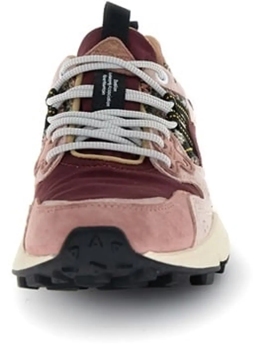 Flower Mountain dames sneakers bordo, roze