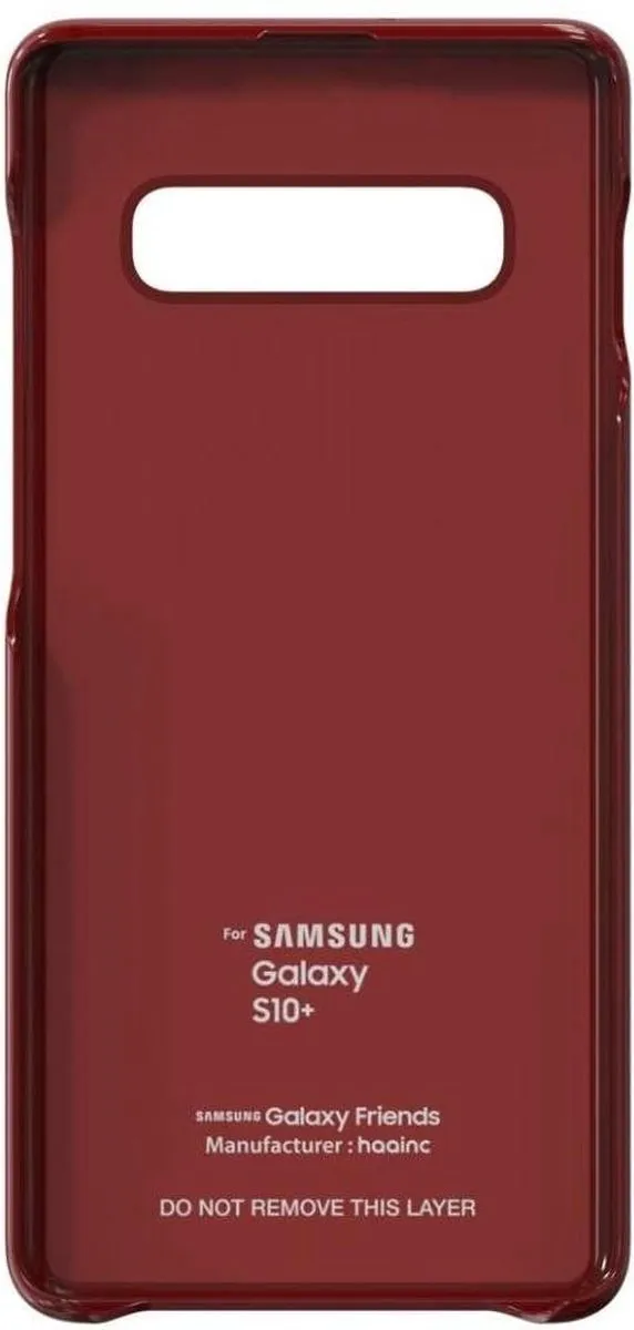 Samsung Marvel Avengers Hoesje - Galaxy S10+ - Rood