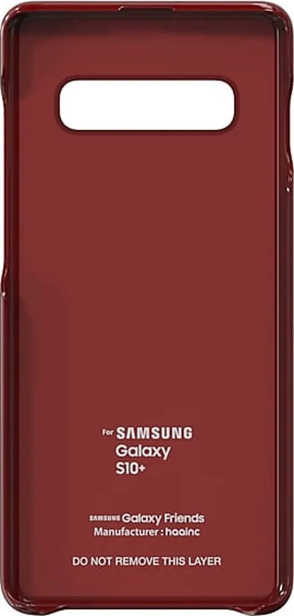Samsung Marvel Avengers Hoesje - Galaxy S10+ - Rood