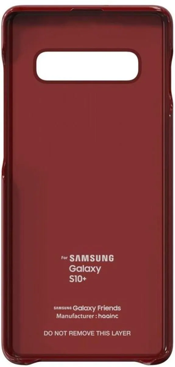 Samsung Marvel Avengers Hoesje - Galaxy S10+ - Rood