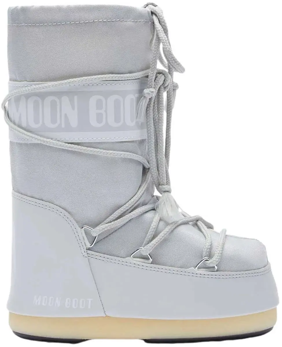 Moon Boot Icon Nylon Laarzen Grijs EU 27-30 Kinderen