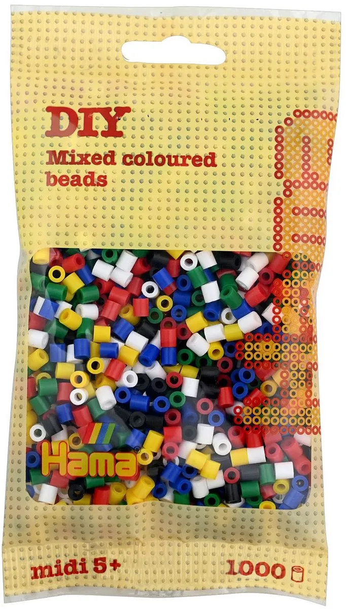 Hama Strijkkralen Assortiment 1000 Stuks - Wit