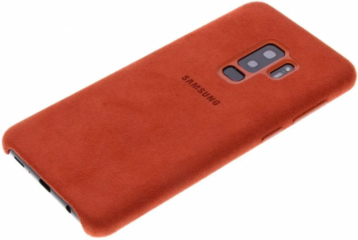Samsung EF-XG965AREGWW Alcantara Hoesje - Galaxy S9+ - Rood - afbeelding 6 van 6