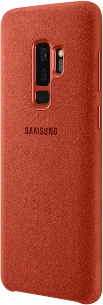 Samsung EF-XG965AREGWW Alcantara Hoesje - Galaxy S9+ - Rood