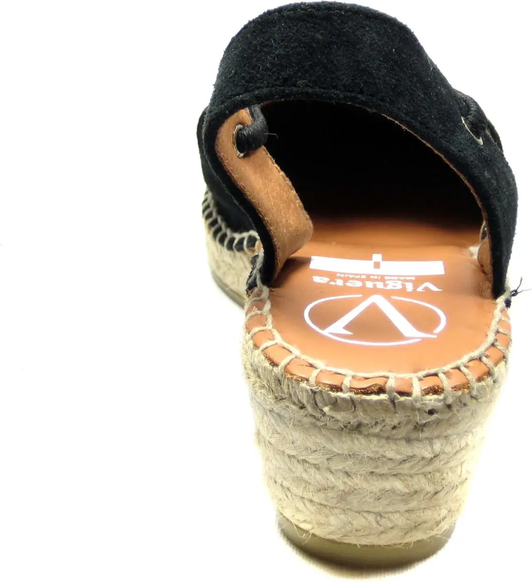 Viguera Vitelo Black 1825 Espadrilles - Zwart 37 - afbeelding 5 van 6