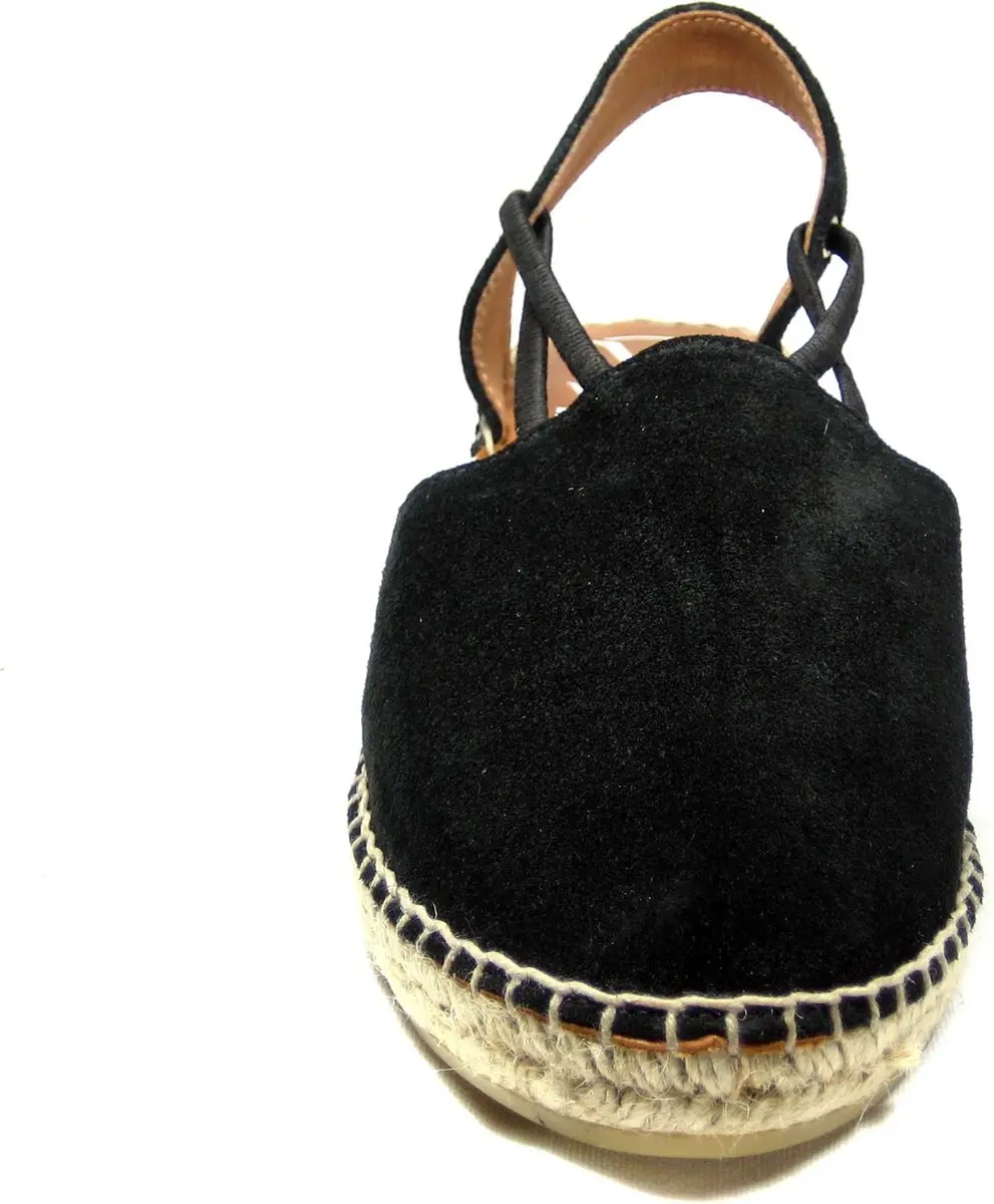 Viguera Vitelo Black 1825 Espadrilles - Zwart 37 - afbeelding 6 van 6