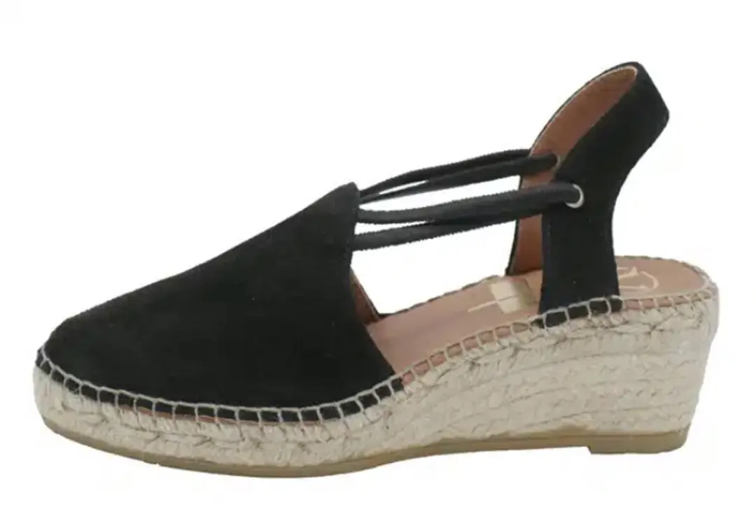 Viguera Vitelo Black 1825 Espadrilles - Zwart 37 - afbeelding 3 van 6
