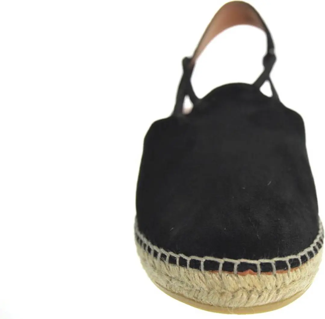 Viguera Vitelo Black 1825 Espadrilles - Zwart 37 - afbeelding 2 van 6