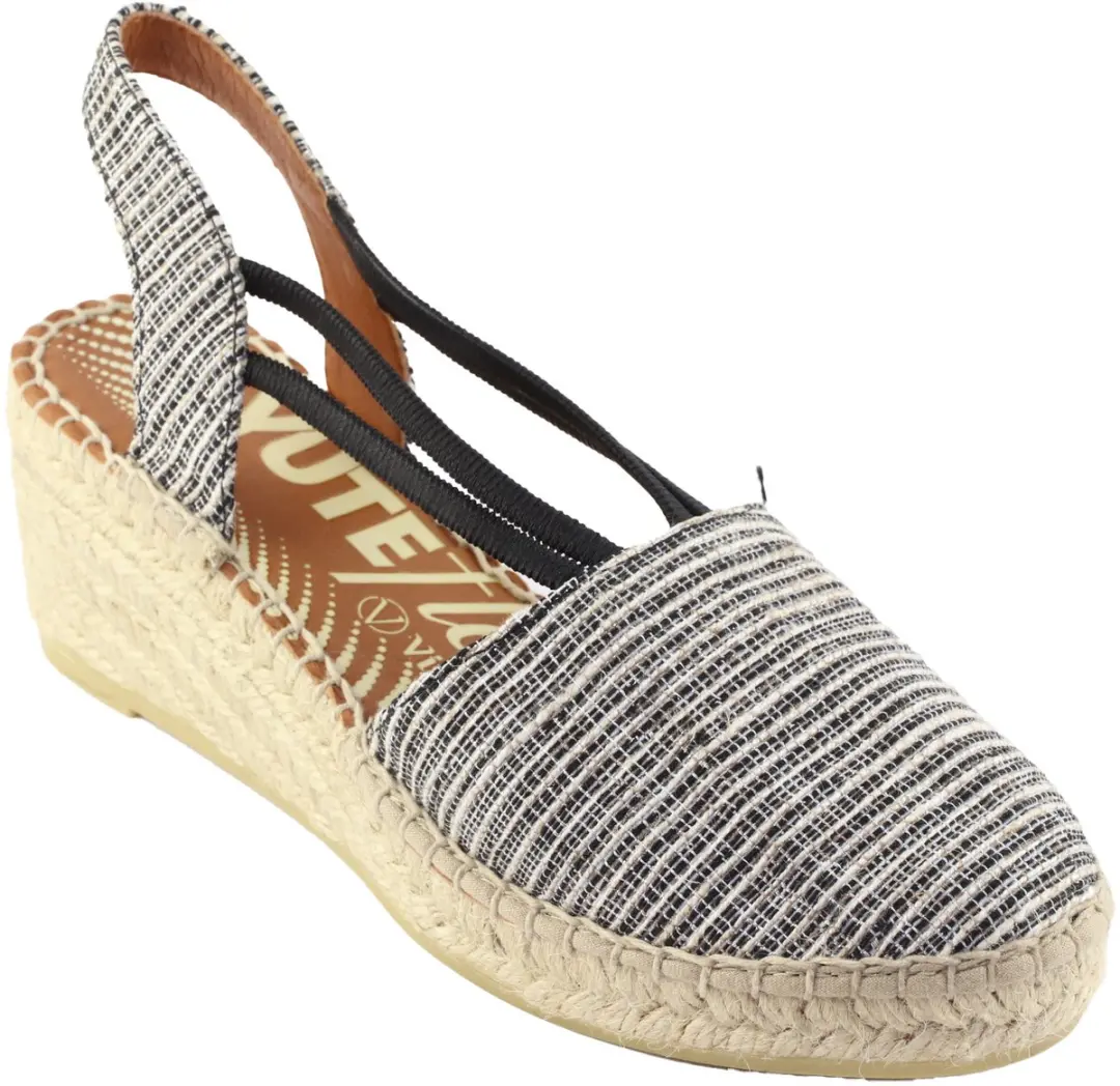 Viguera 2192 Utah Espadrilles - Zwart - afbeelding 5 van 6