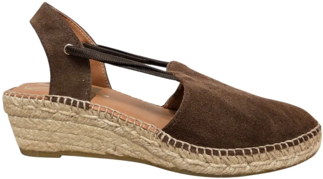Viguera 1825 Vitelo Testa Sandaletten Bruin Suede Dames