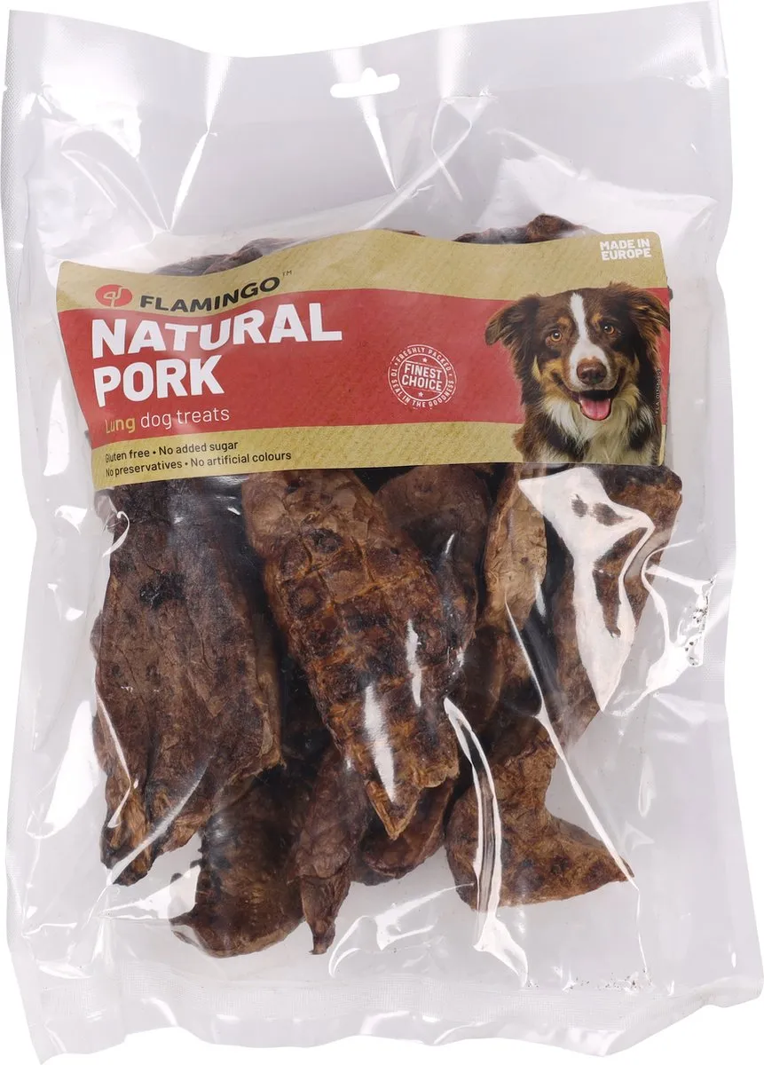 Flamingo Nature Snack Varkenslongen 200g