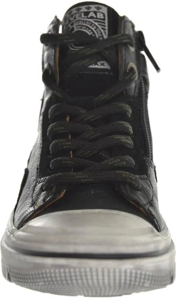 Develab 44301 927 Black Jongens veterboot - Zwart - 26 - afbeelding 2 van 4