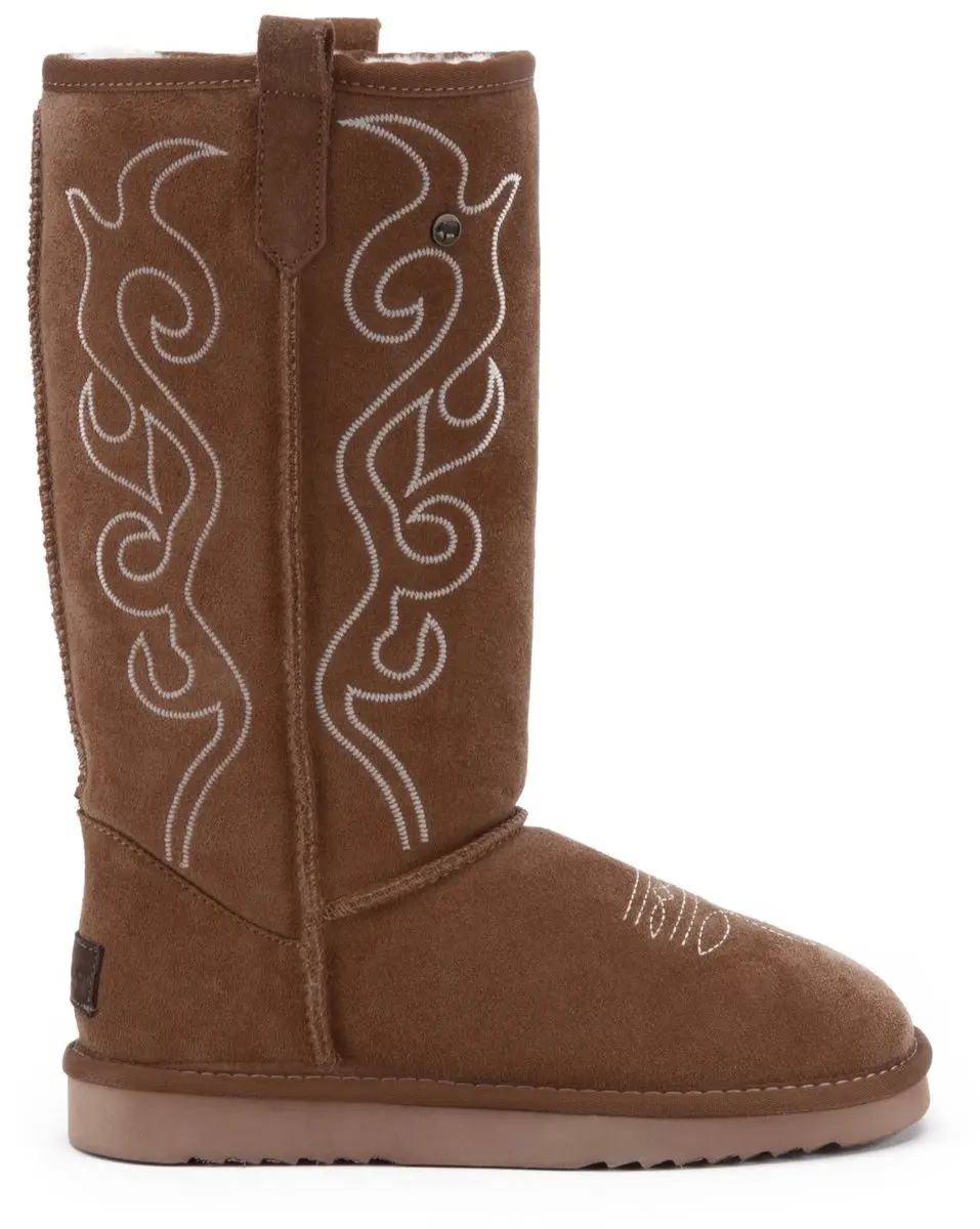 Warmbat Tamala Suede boot Western Dames Laarzen