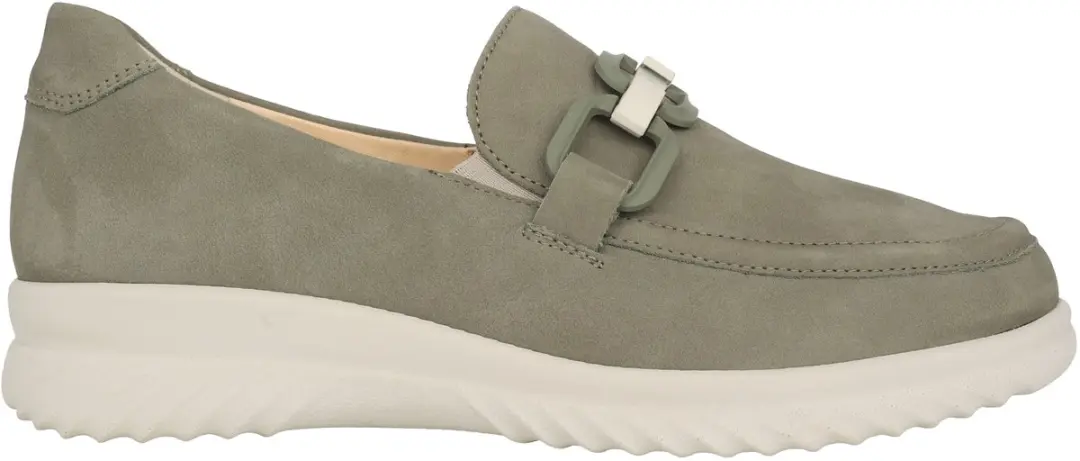 Ganter Heike - dames moccasin - Groen - maat 39 (EU) 6 (UK)
