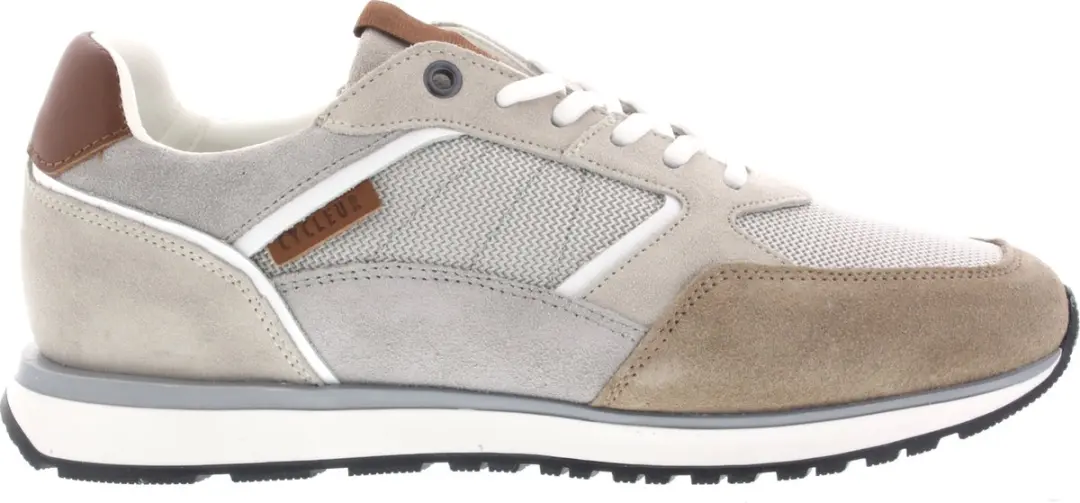 Heren Sneakers Cycleur De Luxe Runoff Pumice Stone/light Grey Licht Grijs
